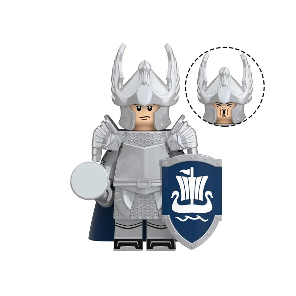 LOTR Gondor Army Infantry Minifigures