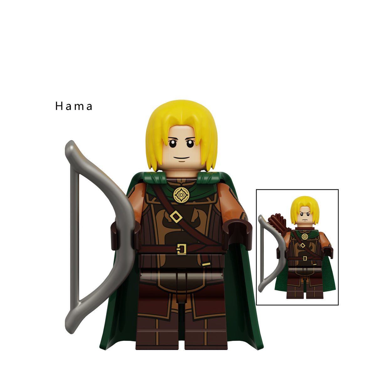 LOTR Rohan Royal Guards Army Infantry Minifigures