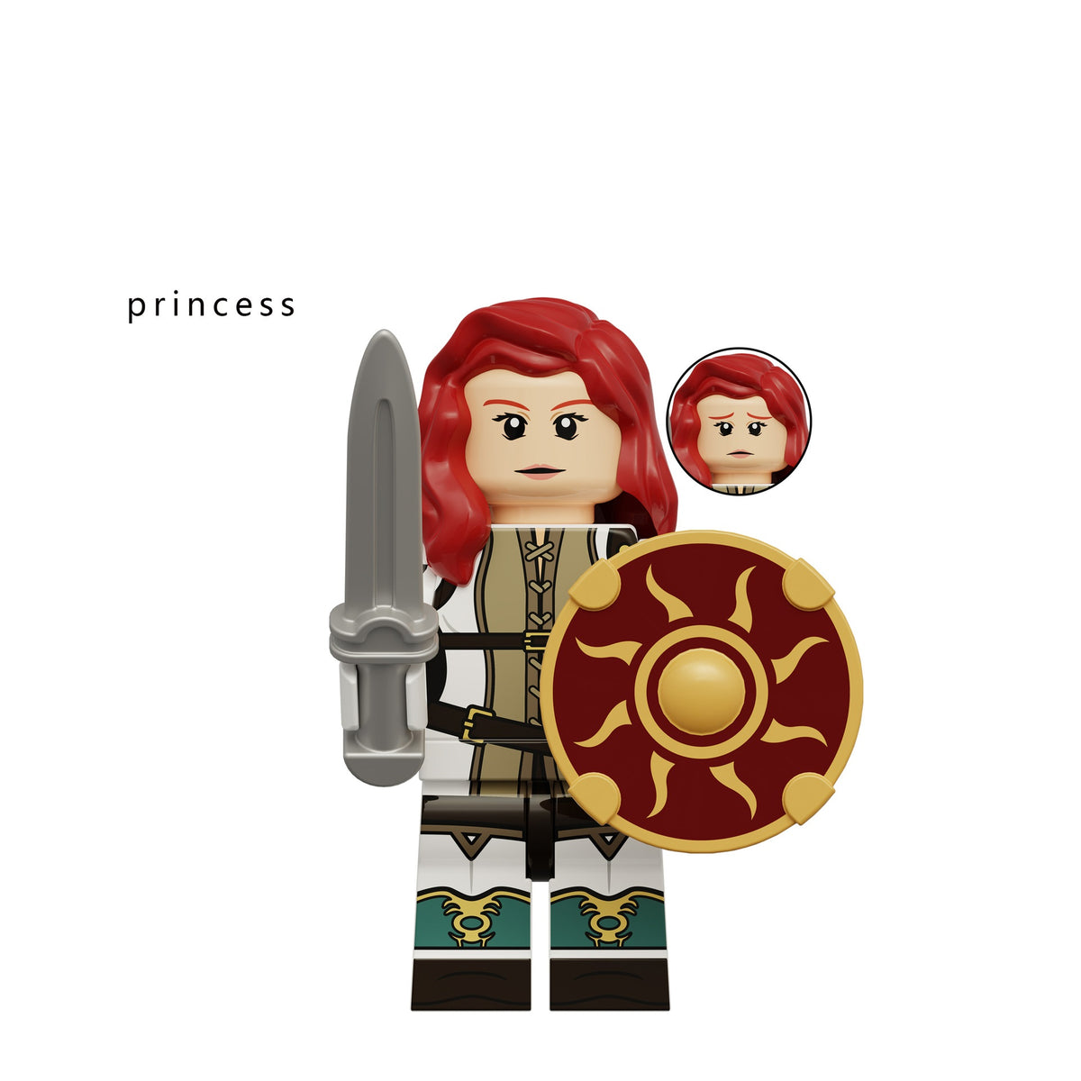 LOTR Rohan Royal Guards Army Infantry Minifigures