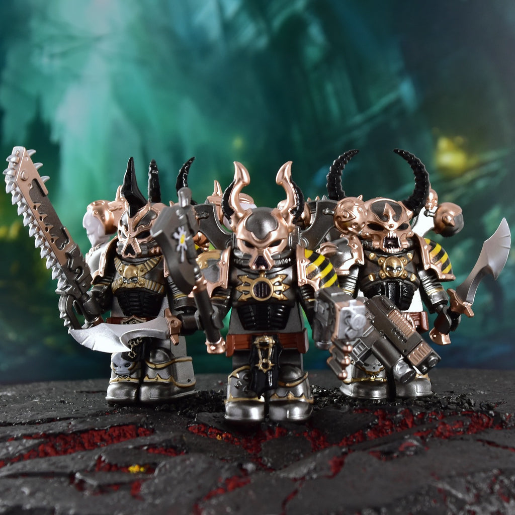 Warhammer 40K Chaos Space Marines Minifigures