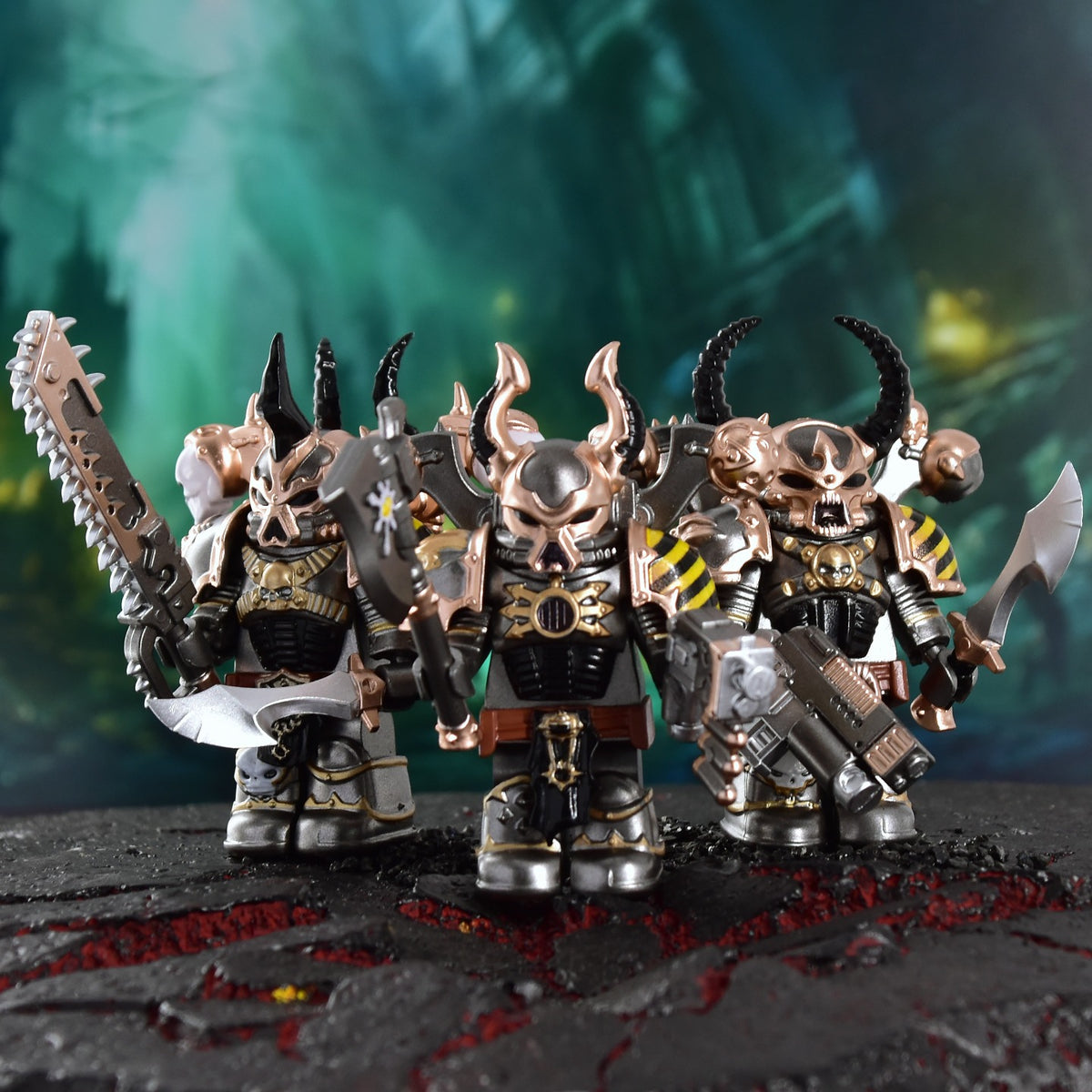 Warhammer 40K Chaos Space Marines Minifigures