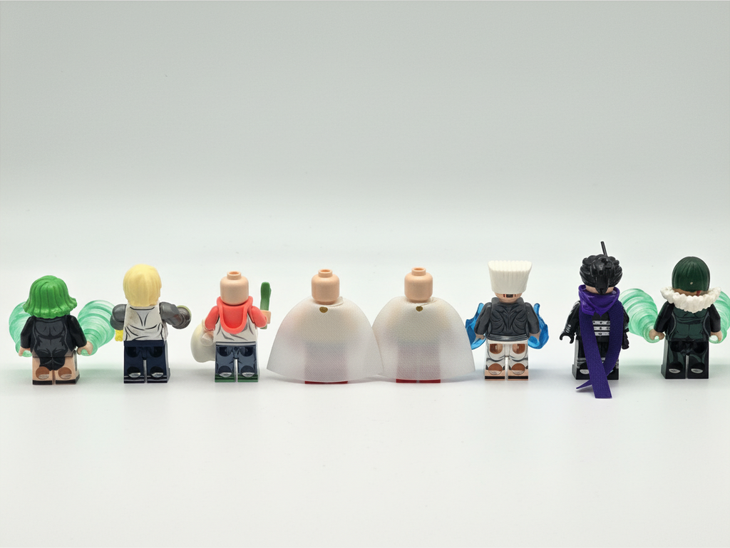 One Punch Man Custom Anime Minifigures 8pcs Set