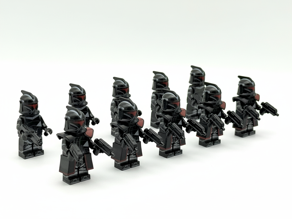 Star Wars Phase 1 Shadow Clone Trooper Custom Minifigures