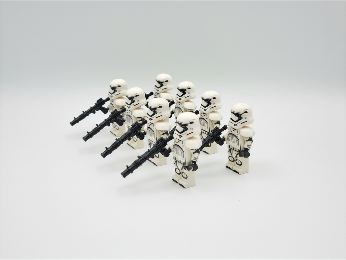 Star Wars First Order Armored Stormtroopers  x10 Minifigures Set