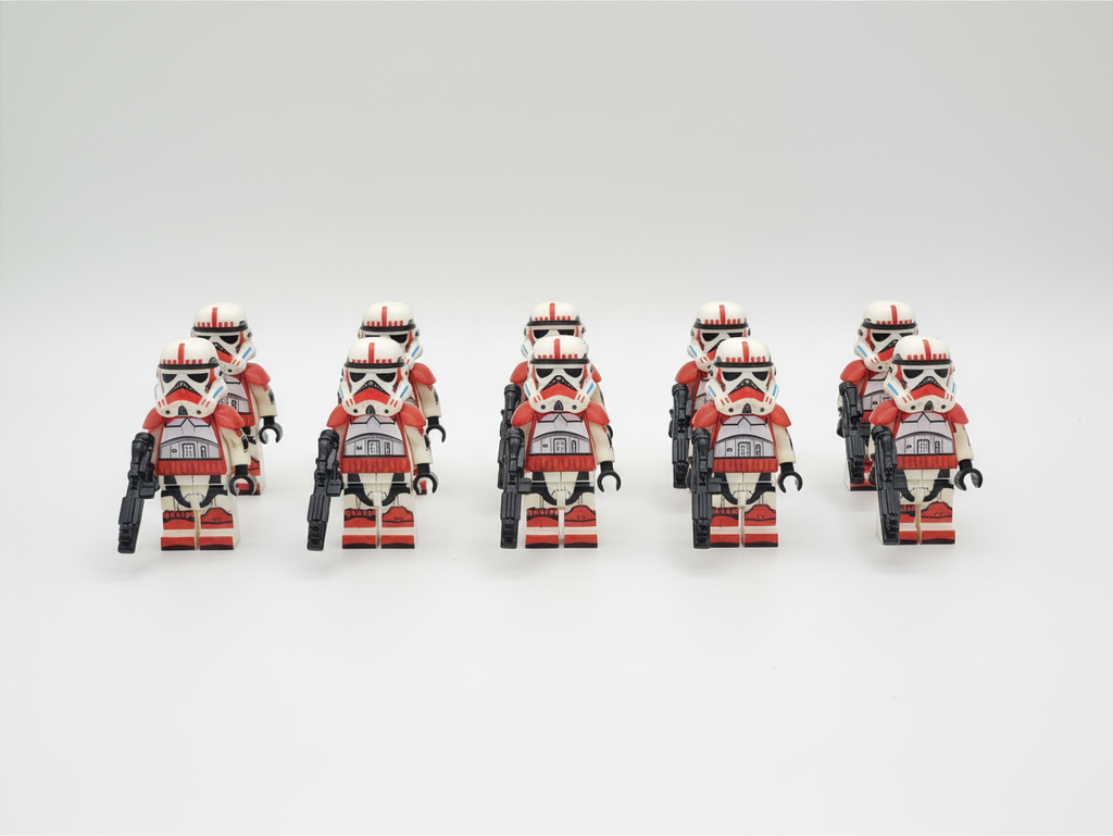 Star Wars Imperial Armored Shock Troopers x10 Minifigures Set