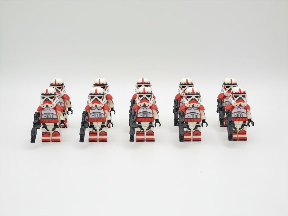 Star Wars Imperial Armored Shock Troopers x10 Minifigures Set