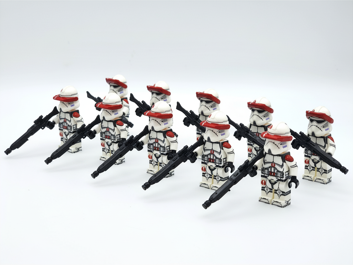 Star Wars 91st BARC Troopers Custom Minifigures Set
