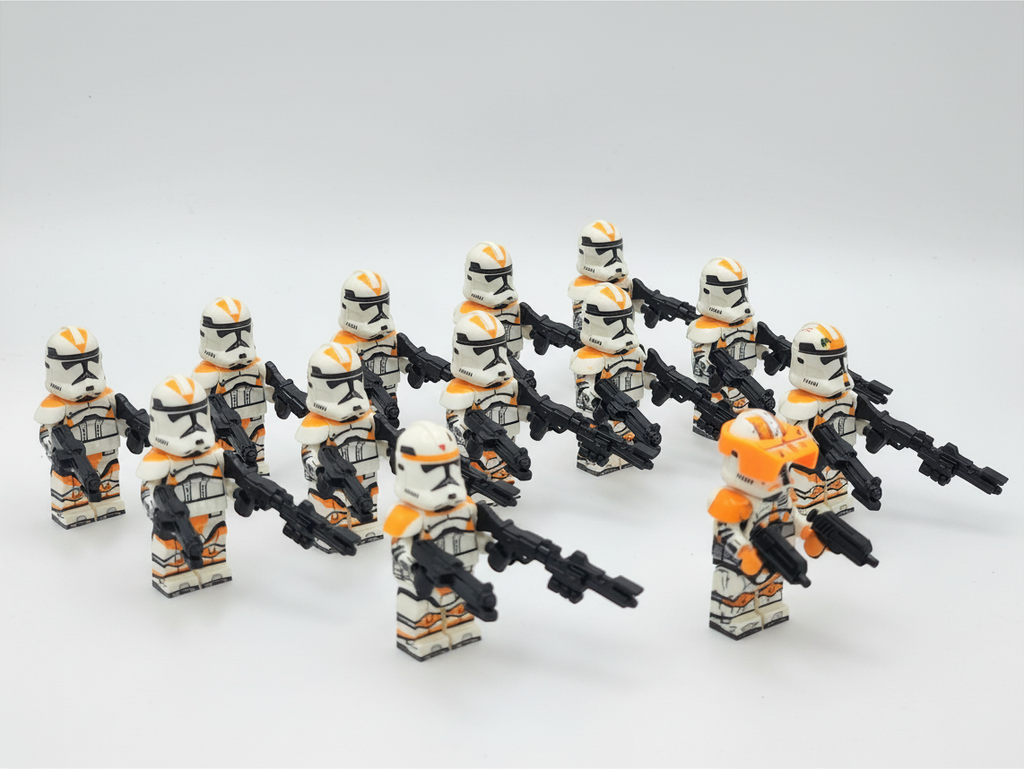 Star Wars Commander Cody Waxer and Boil 212th Attack Battalion Custom Armored Clone Troopers Set