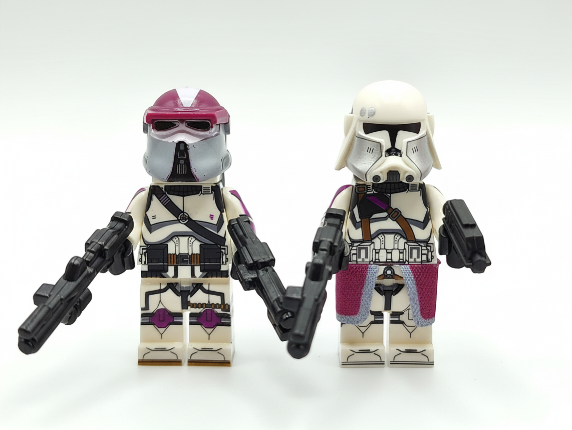 Star Wars 21sts Commander Bacara Nova Corps Custom Minifigures Assortment Set 8pcs