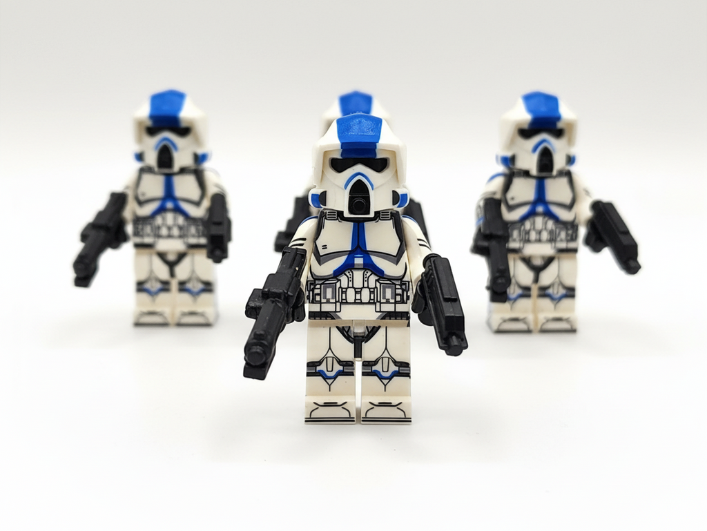 Star Wars 501st ARF Clone Troopers Custom Minifigures Set