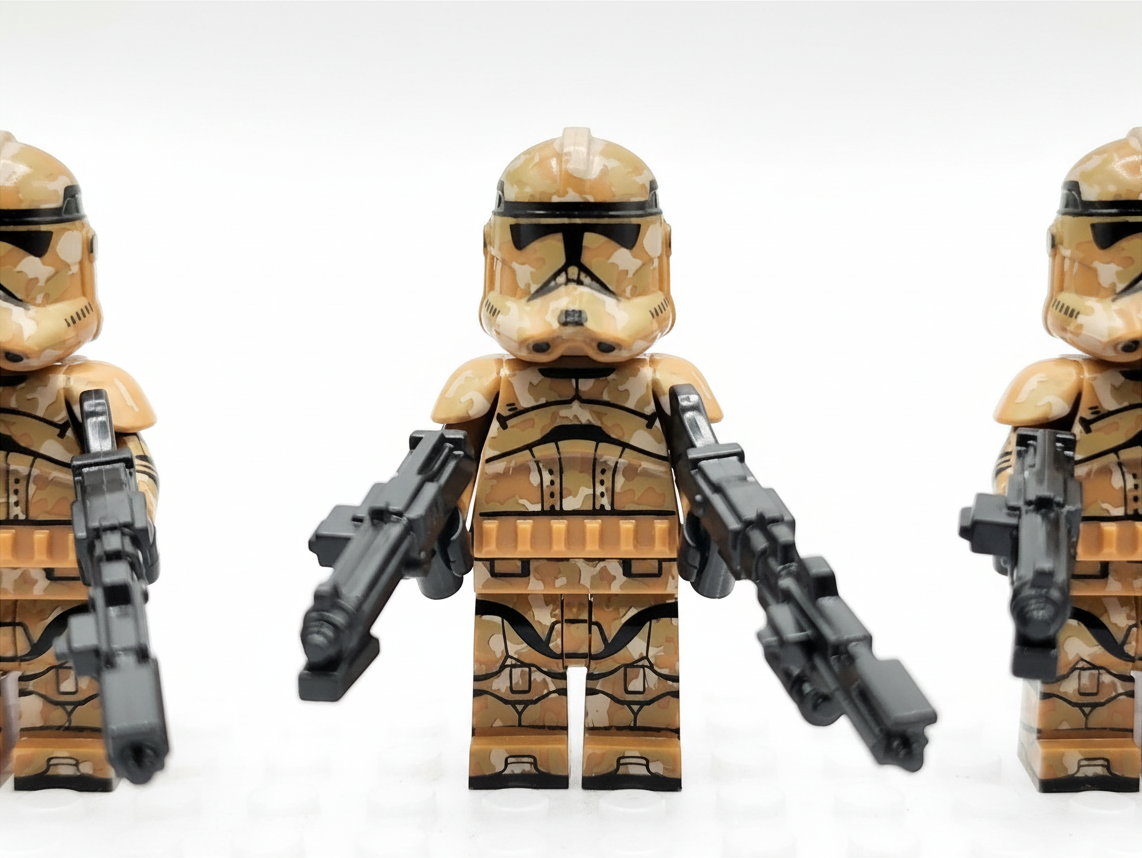 Star Wars Ki-Adi-Mundi Geonosis Custom Clones Troopers x11 Minifigures Set