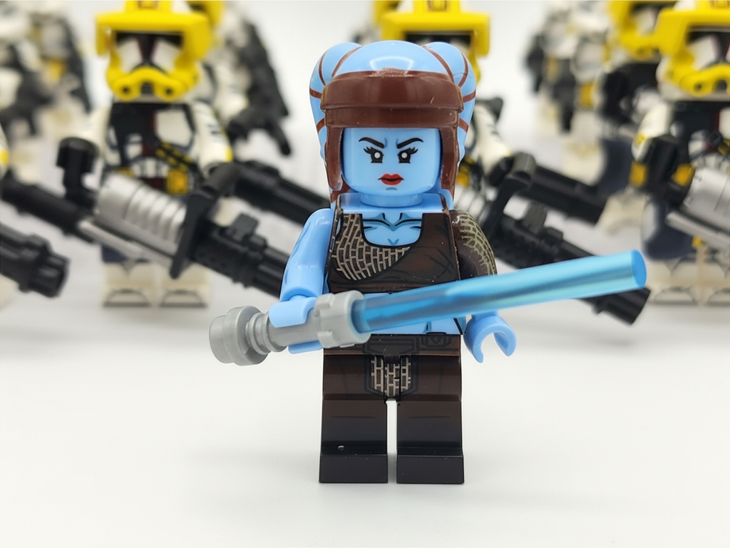 Star Wars 327th Aayla Secura Commander Bly Heavy Clone Troopers Army Set 22pcs Minifigures Set