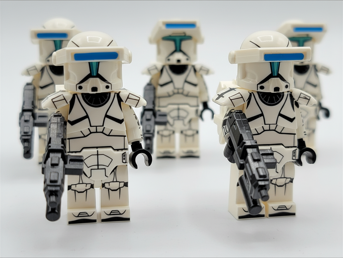 Star Wars Clone Commandos Minifigures Set