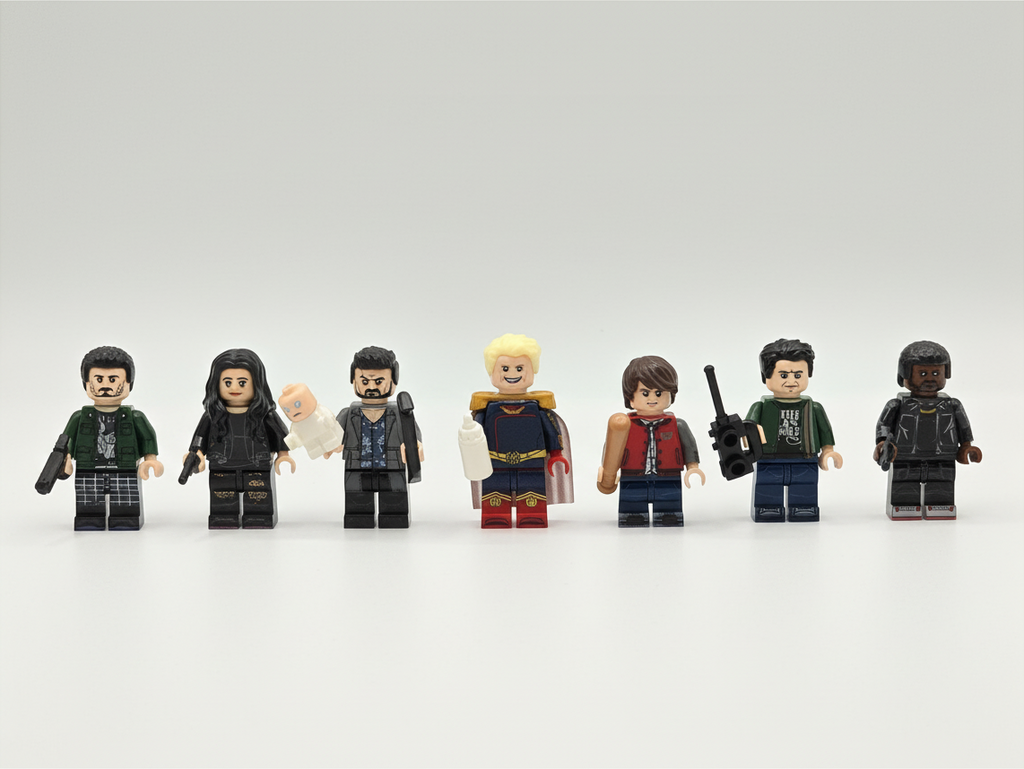 The Boys Custom Minifigures Set 7pcs XH