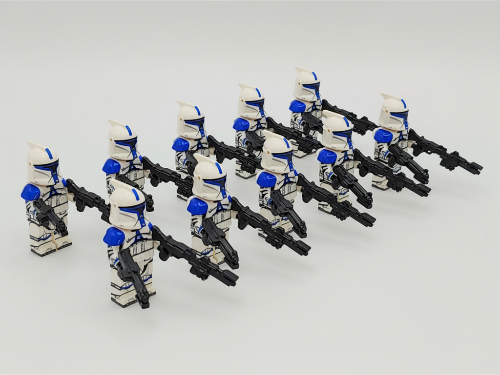 Star Wars Phase 1 501st Clone Troopers Custom Minifigures