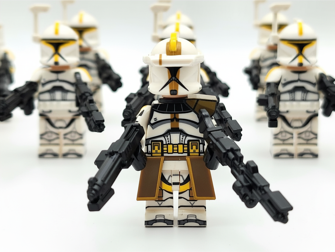 Star Wars Phase 1 Commander Bly 327th Clone Troopers 11pcs Minifigures Set