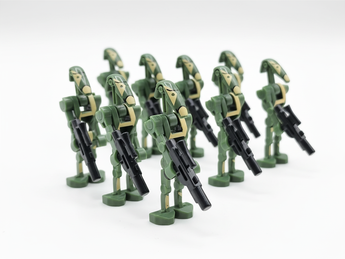 Star Wars Kashyyyk Battle Droids + Super Battle Droids 40 Minifigures Set