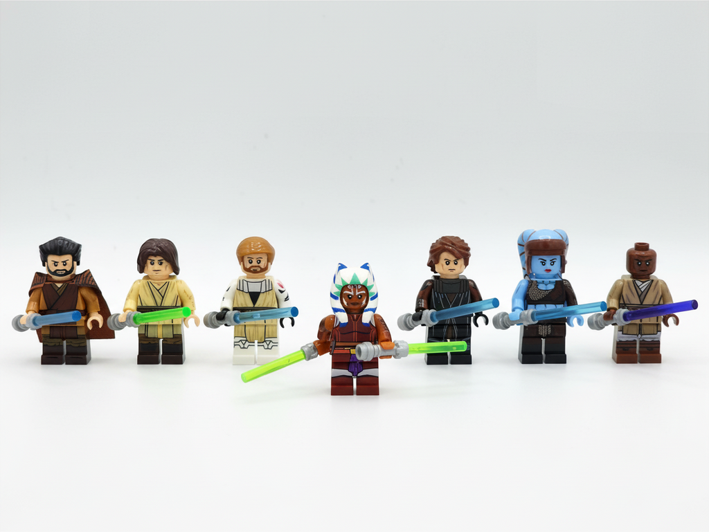 Star Wars: Tales of the Jedi Pack Custom Minifigures Set 7pcs