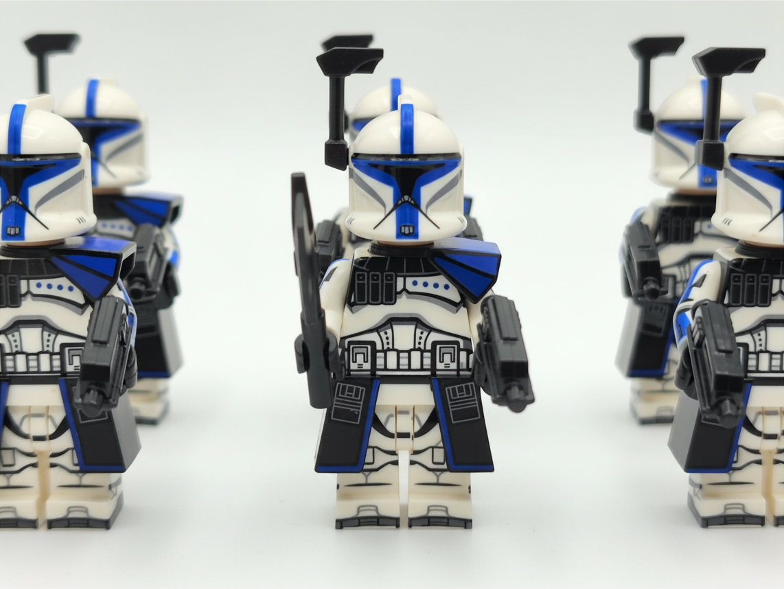 Star Wars Phase 1 Captain Fordo, Rex, Fives and ARC Troopers Custom Minifigures  x13
