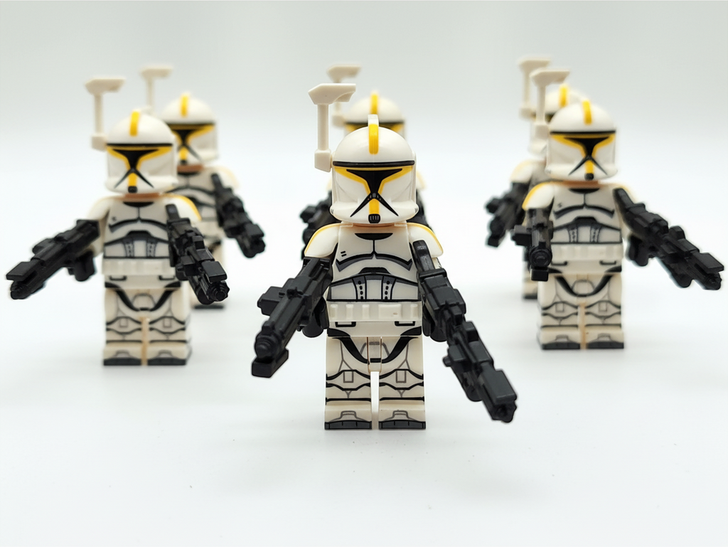 Star Wars Phase 1 Commander Bly 327th Clone Troopers 11pcs Minifigures Set