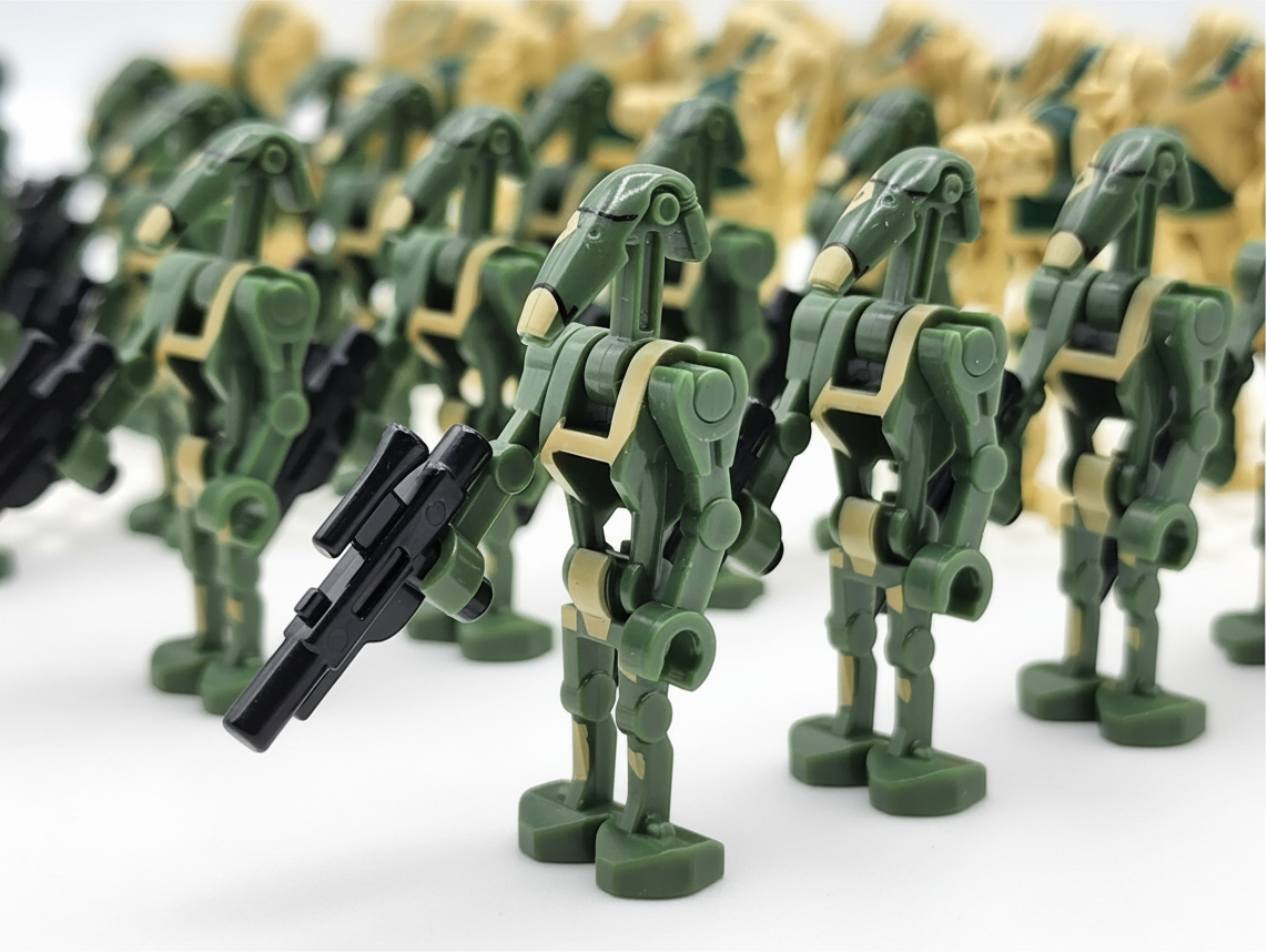 Star Wars Kashyyyk Battle Droids + Super Battle Droids 40 Minifigures Set