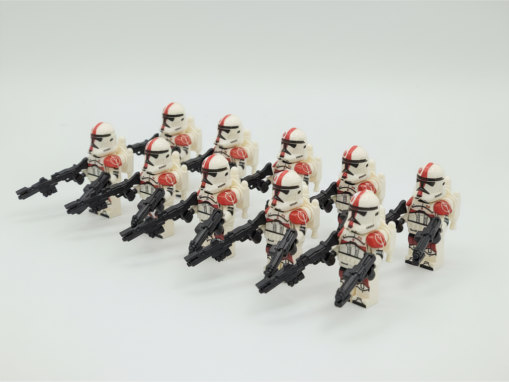 Star Wars 91st Armored Clones x10 Minifigures Set