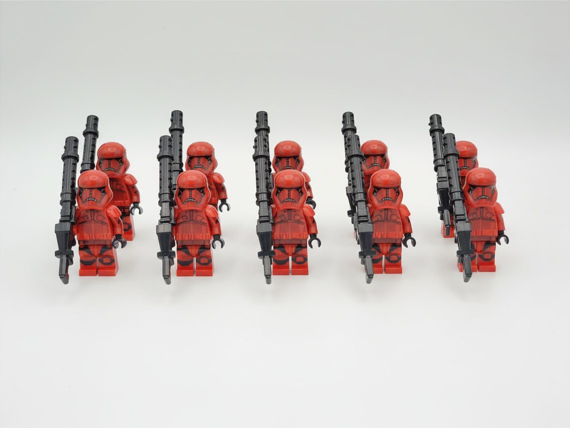 Star Wars Sith Armored Stormtroopers x10 Minifigures Set