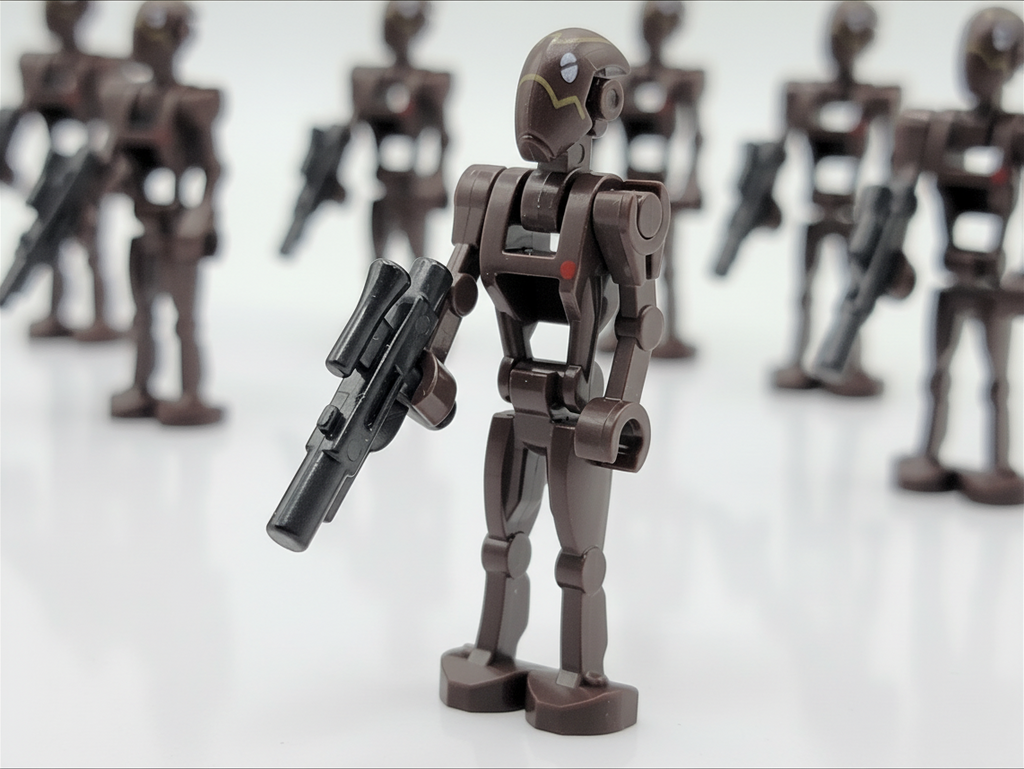 Star Wars Commando Droids + Captain 21 Minifigures Set