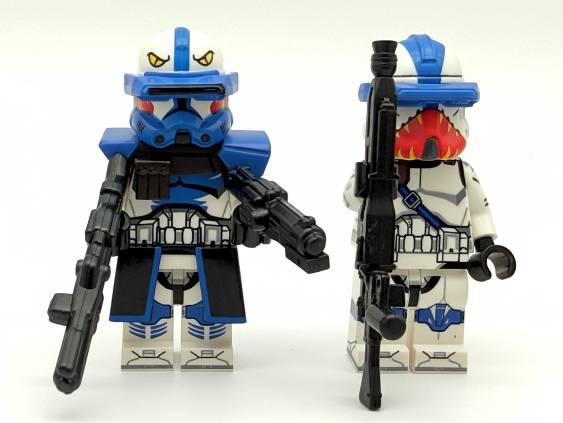 Star Wars Tigershark Clone Troopers Custom Minifigures