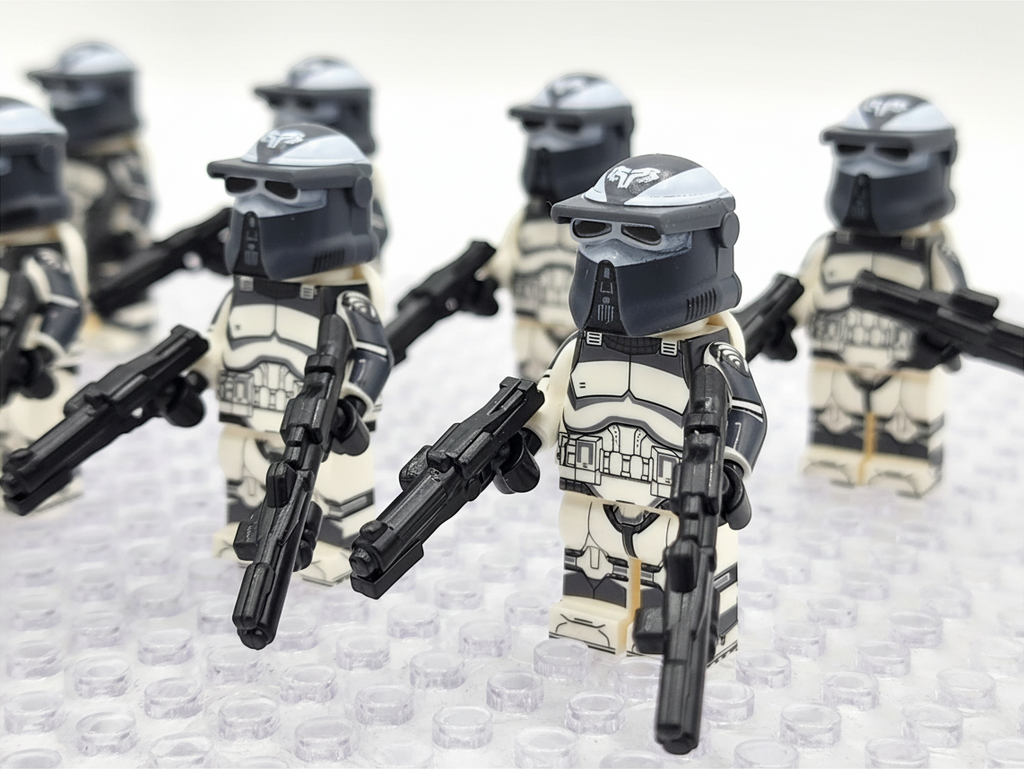 Star Wars 104th Wolfpack AT-RT Clone Trooper Drivers Custom Minifigures Set WM