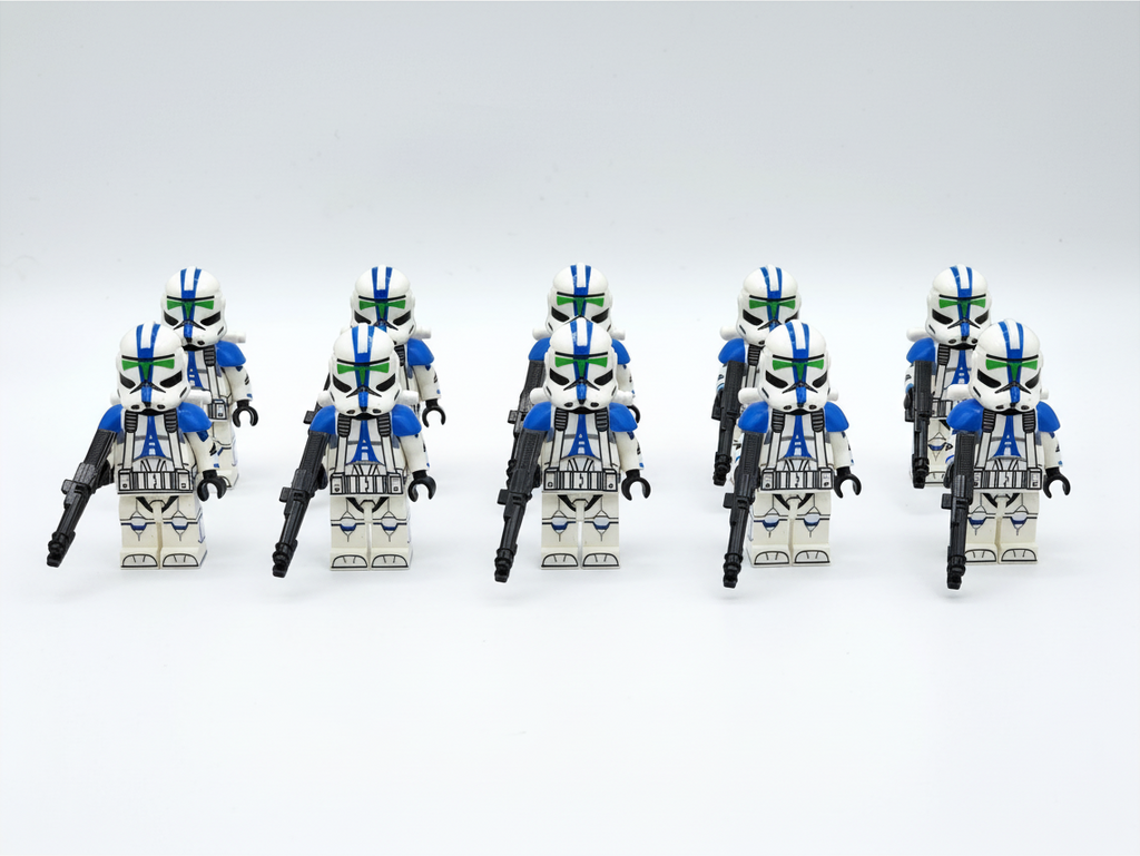 Star Wars 501th Jetpack Clone Troopers Custom Minifigures Set XH