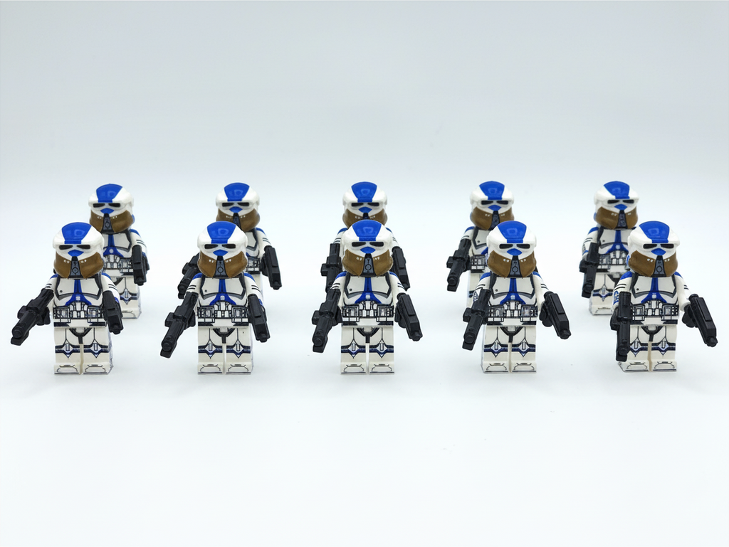 Star Wars 501st AT-RT Drivers Clone Trooper Custom Minifigures