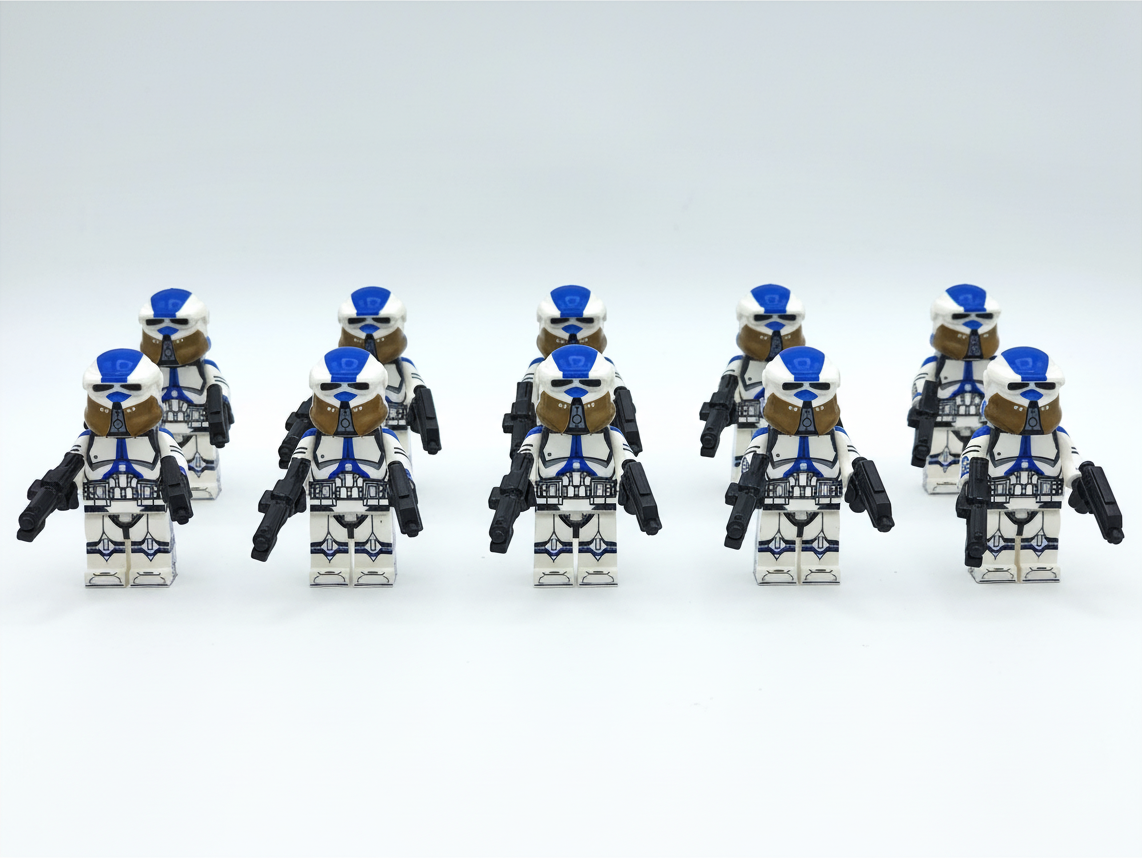 Star Wars 501st AT-RT Drivers Clone Trooper Custom Minifigures