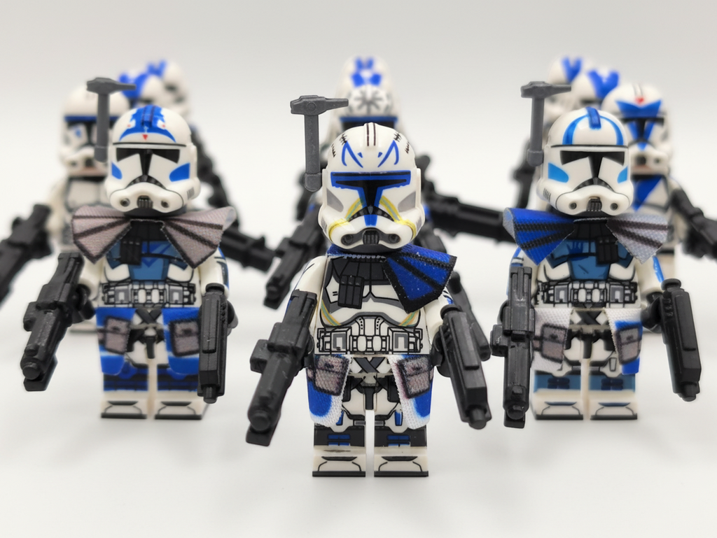 Star Wars 501st Custom Legion Army Minifigures Set x18