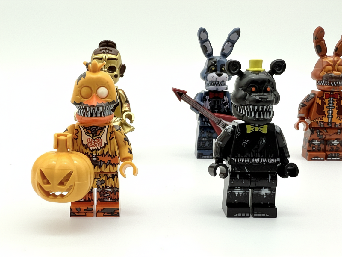 Five Nights at Freddy's Custom Horror Minifigures