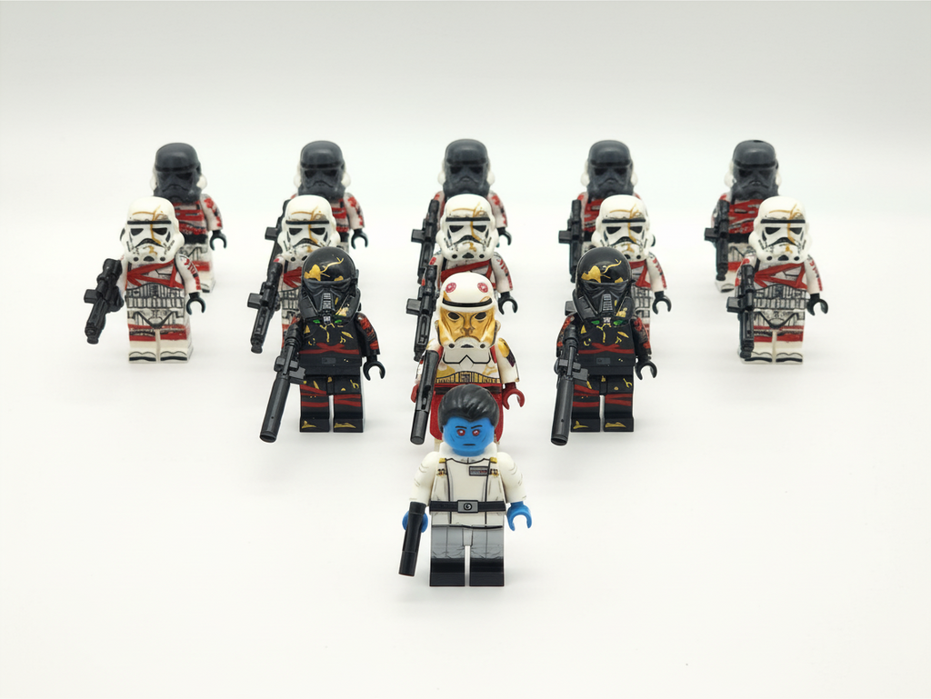 Star Wars Grand Admiral Thrawn's Guards Custom 14 Minifigures Set XH
