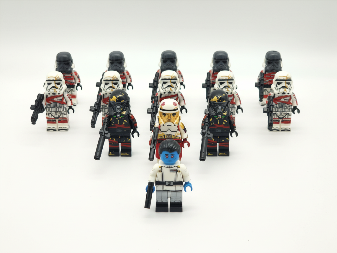 Star Wars Grand Admiral Thrawn's Guards Custom 14 Minifigures Set XH