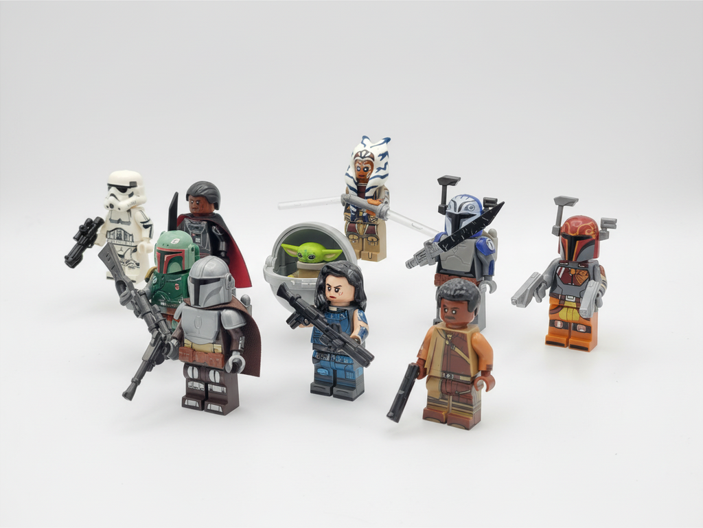 Star Wars Mandalorian Series Season 2 Custom 10 Minifigures Set