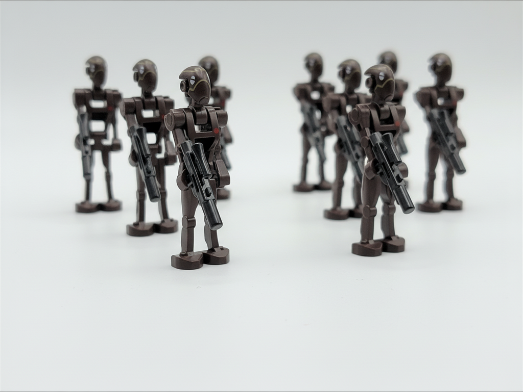Star Wars Commando Droids + Captain 21 Minifigures Set