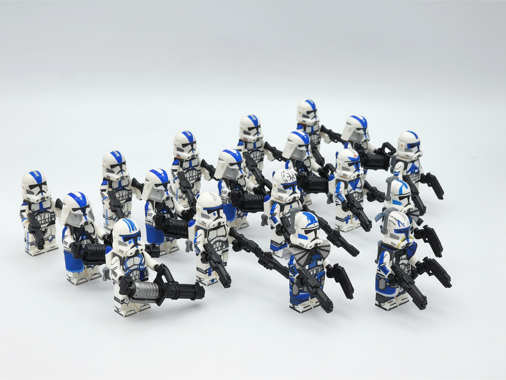Star Wars 501st Custom Legion Army Minifigures Set x18
