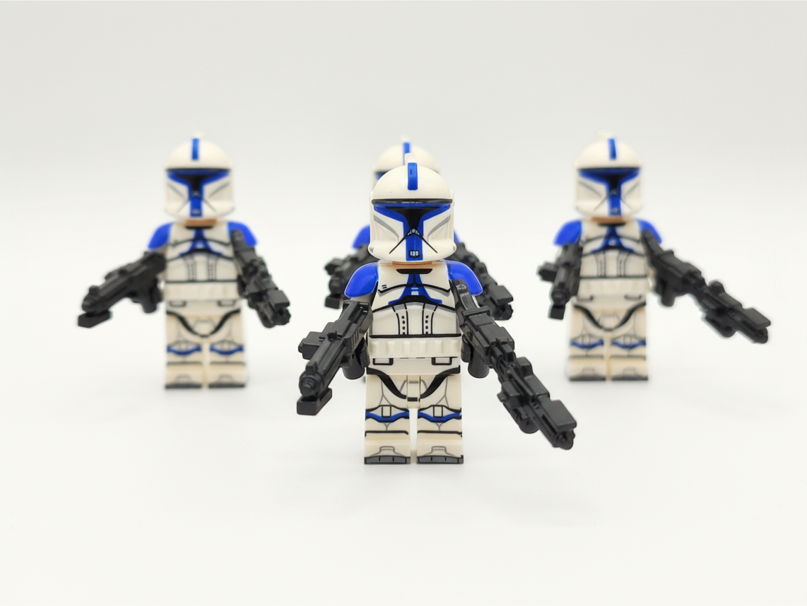 Star Wars Phase 1 501st Clone Troopers Custom Minifigures