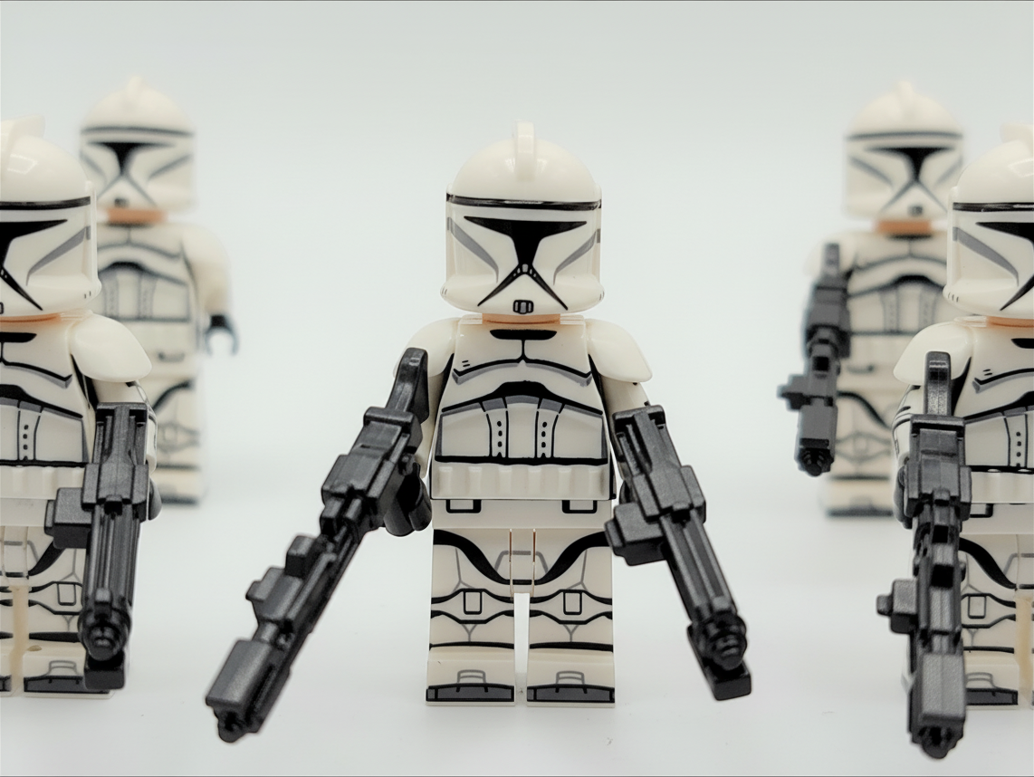Star Wars Phase 1 Custom Armored Clones Minifigures Set