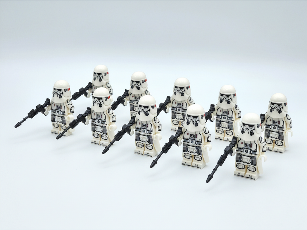 Star Wars Imperial Flametroopers Custom Minifigures Set