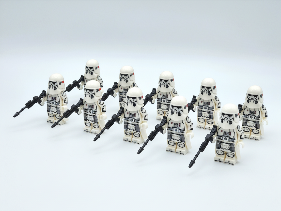 Star Wars Imperial Flametroopers Custom Minifigures Set
