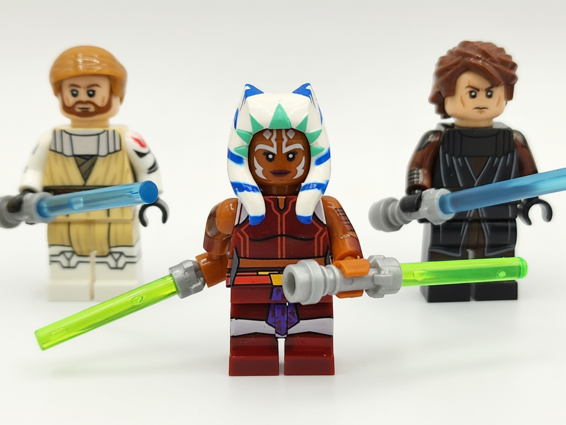 Star Wars: Tales of the Jedi Pack Custom Minifigures Set 7pcs