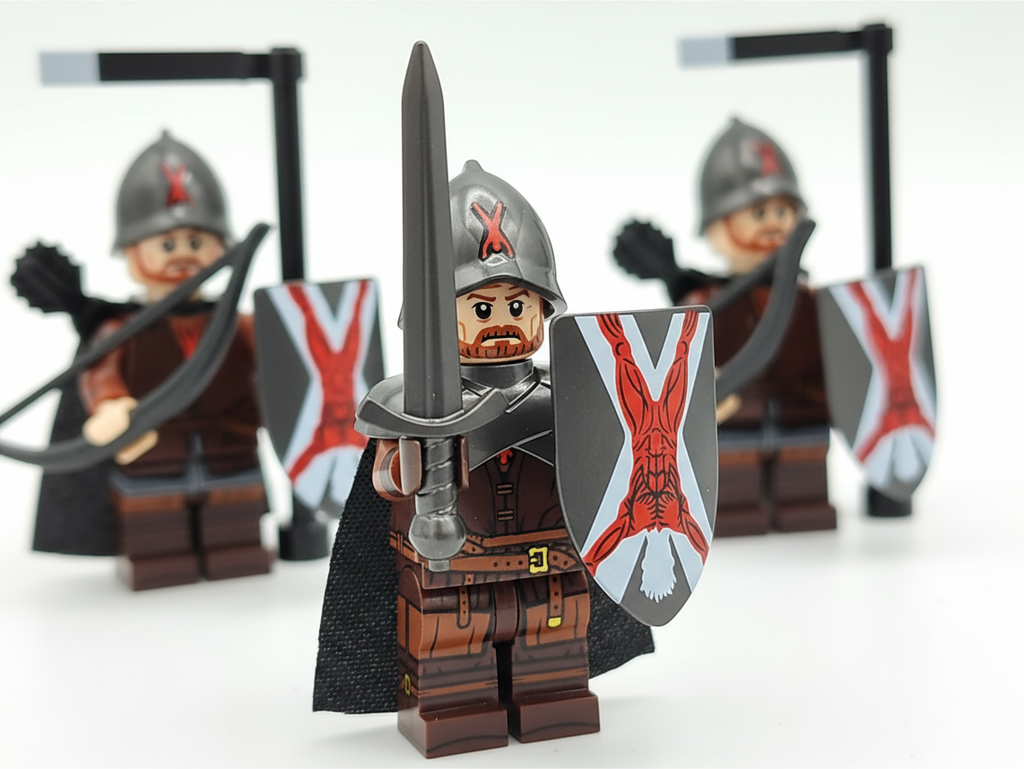 Game of Thrones House Bolton of the Dreadfort Army Custom Minifigures Set