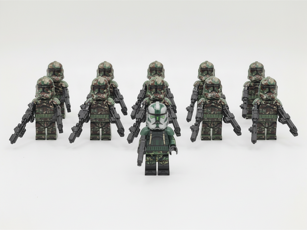 Star Wars Commander Gree Kashyyyk Custom Clones x11 Minifigures Set