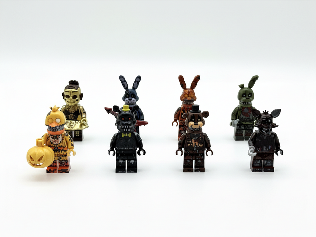 Five Nights at Freddy's Custom Horror Minifigures