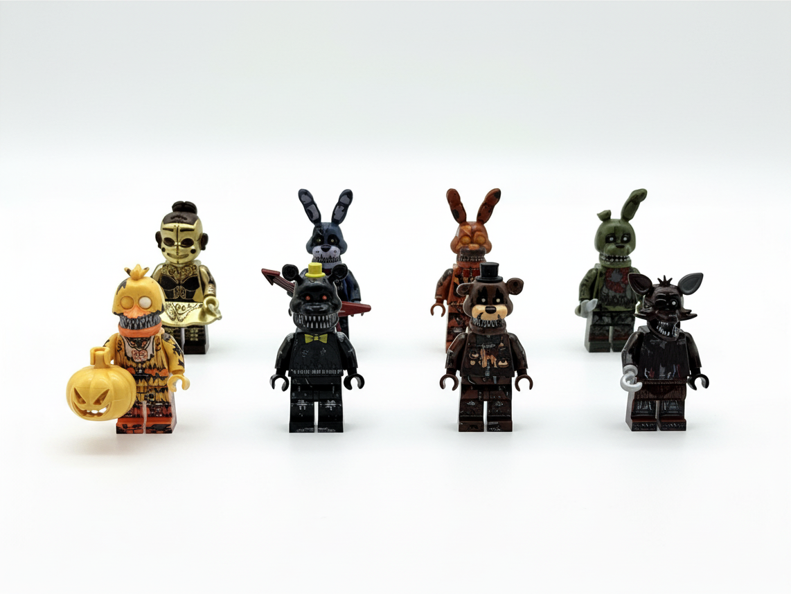 Five Nights at Freddy's Custom Horror Minifigures