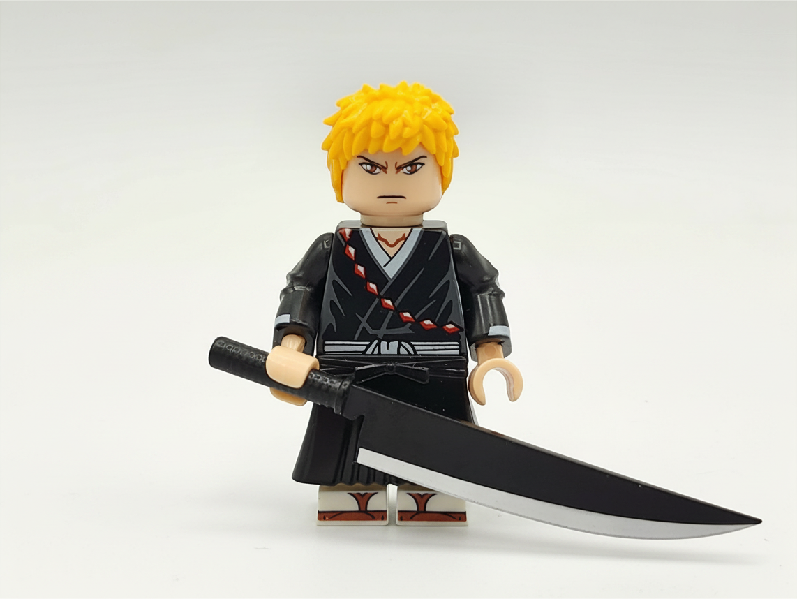 Bleach TV-Series Custom Anime Minifigures 8pcs Set 1